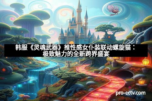 韩服《灵魂武器》推性感女仆装联动螺旋猫：极致魅力的全新跨界盛宴